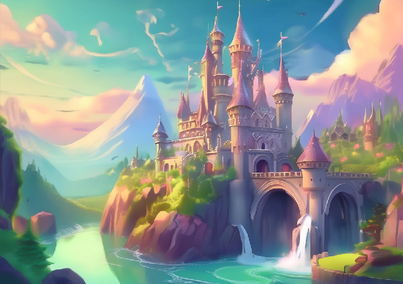 ドラゴンクエストの城のイメージ画像