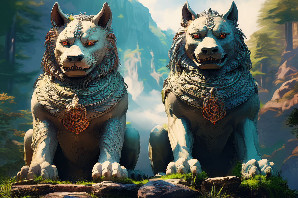 黄泉ノツガイのツガイの像のイメージ