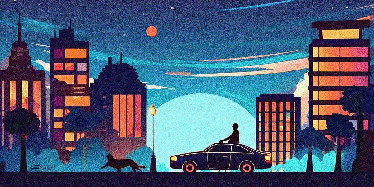 オッドタクシーアニメのイメージ画像