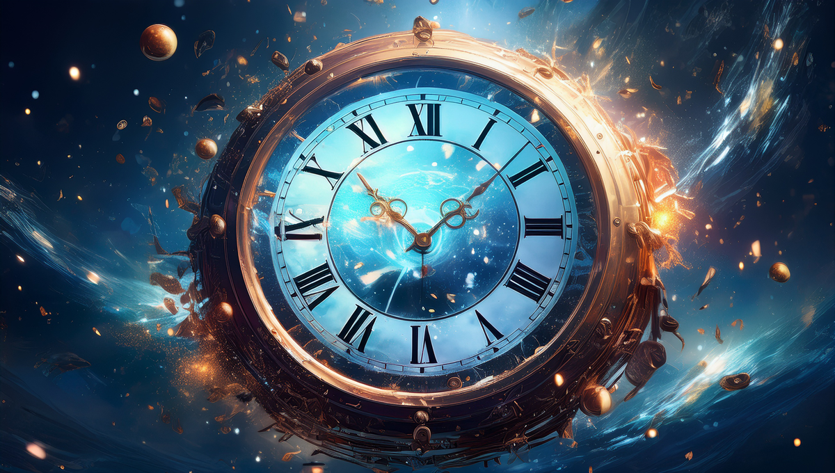 シュタインズ・ゲートのアニメのタイムリープイメージ